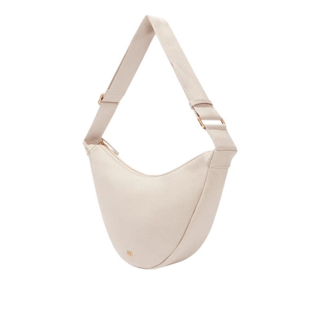 July Everyday Crescent Bag NWT Limited Edition in Taupe